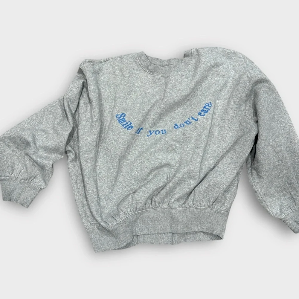 Urban Outfitters Embroidered Pullover Sweatshirt Size S